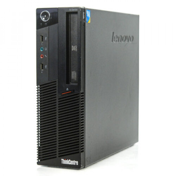 Lenovo ThinkCentre M90 (SFF) COA Win7/10 Pro — Intel Core i7-860 @ 2.80GHz - 3.46GHz 8192MB (2x4GB) DDR3 120GB SSD + 500GB HDD DVD + Radeon HD 6350 512MB DDR3